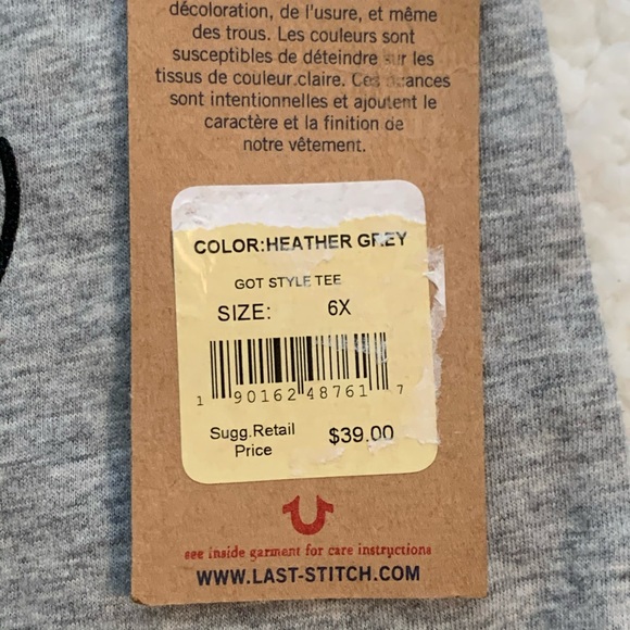 Girls True Religion Short Sleeve Tee - Picture 9 of 11